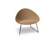 Adell Sled Base Lounge Chair With Fully Upholstered lounge chair Arper 