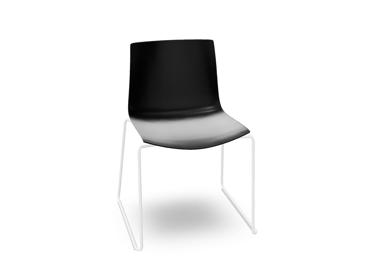Catifa 46 Polypropylene Sled Base Chair Side/Dining Arper 