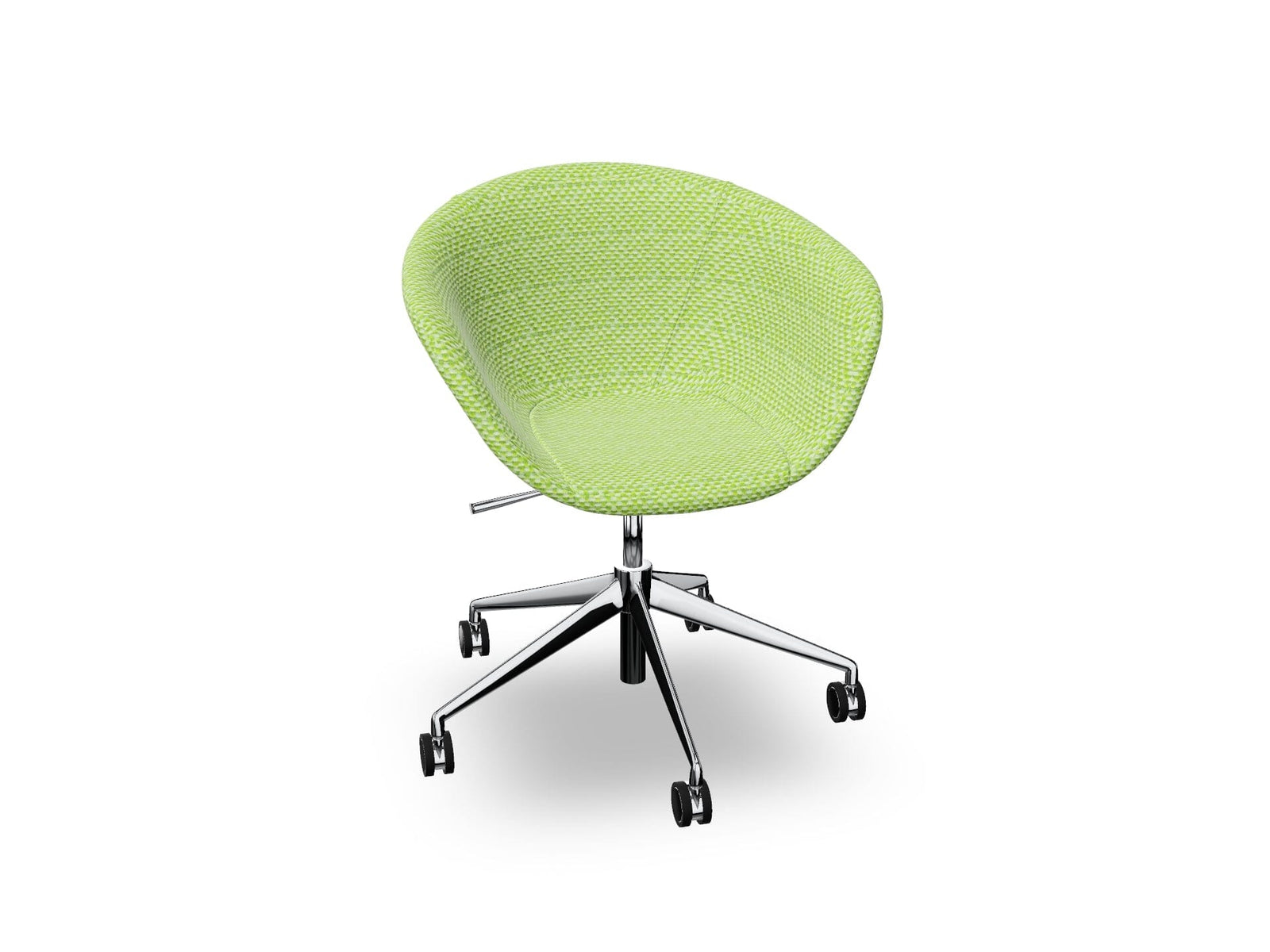 Duna 02 Five Star Base Chair With Front Upholstery Chairs Arper 