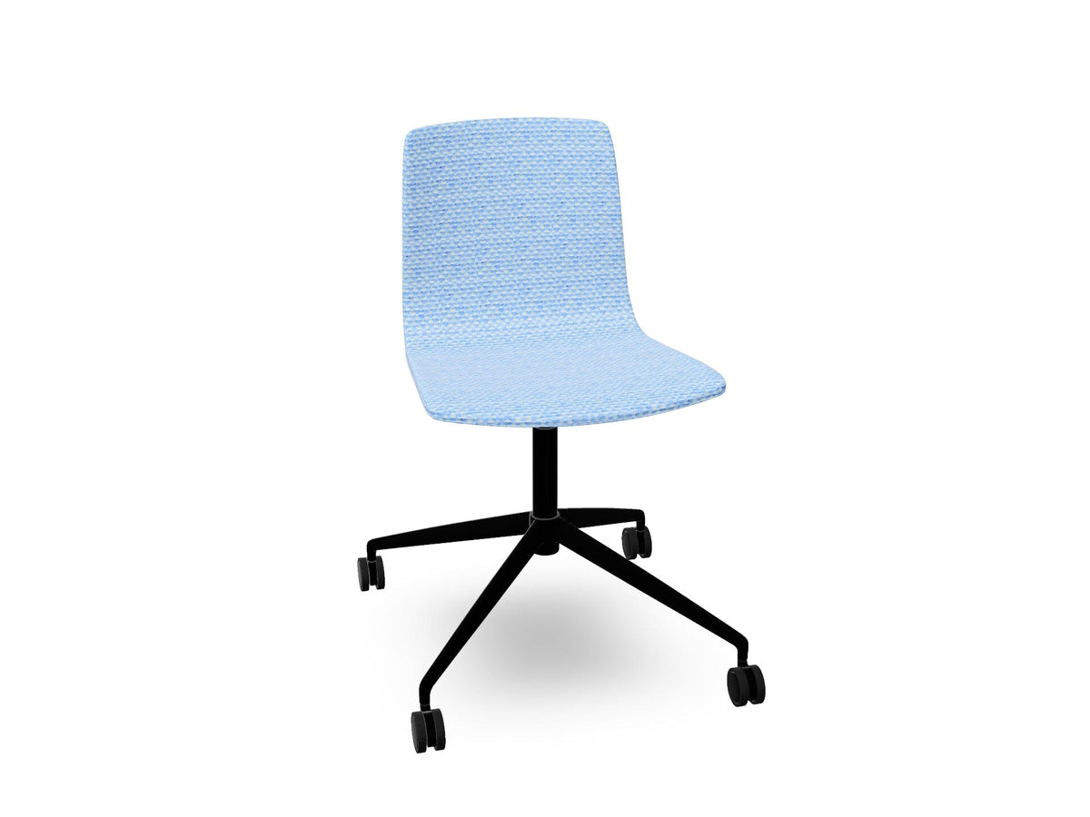 Aava 02 Fixed Trestle Base Chair With Fully Upholstered Chairs Arper 