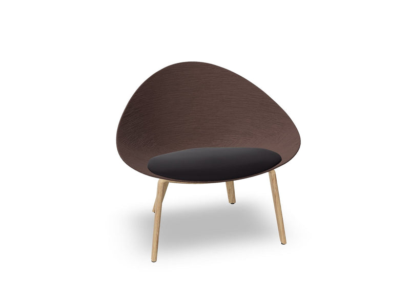 Adell 4 Leg Wood Lounge Chair lounge chair Arper 