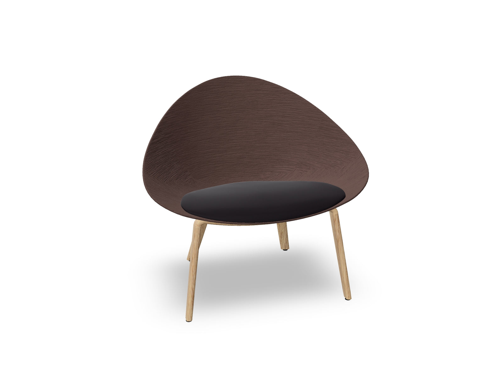 Adell 4 Leg Wood Lounge Chair