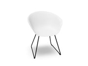 Duna 02 Sled Base Polypropylene Chair Chairs Arper 
