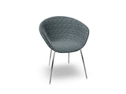 Duna 02 Four Leg Chair Fully Upholstered Chairs Arper 