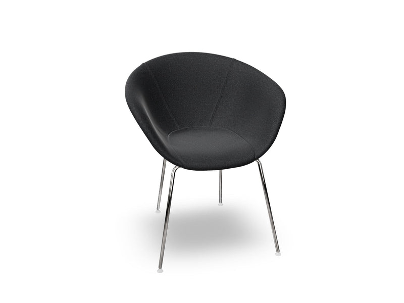 Duna 02 Four Leg Chair Fully Upholstered Chairs Arper 