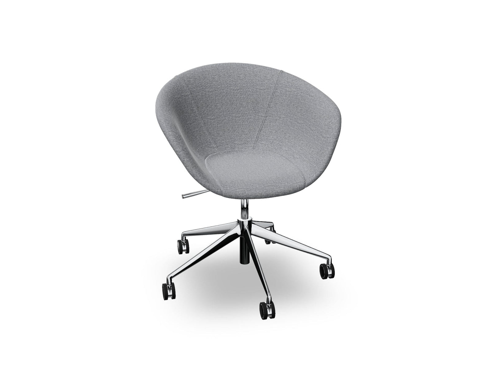 Duna 02 Five Star Base Chair With Front Upholstery Chairs Arper 