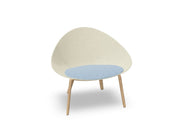 Adell 4 Leg Wood Lounge Chair lounge chair Arper 