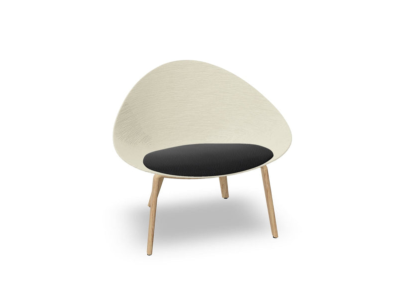 Adell 4 Leg Wood Lounge Chair lounge chair Arper 