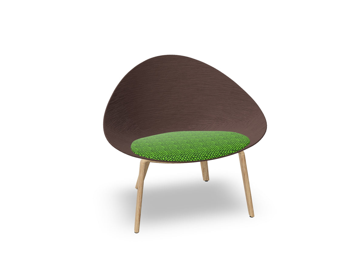 Adell 4 Leg Wood Lounge Chair