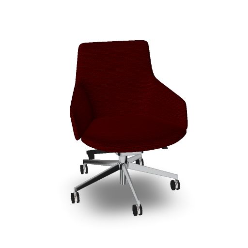 Aston Conference Syncro Five Way Star Base Armchair