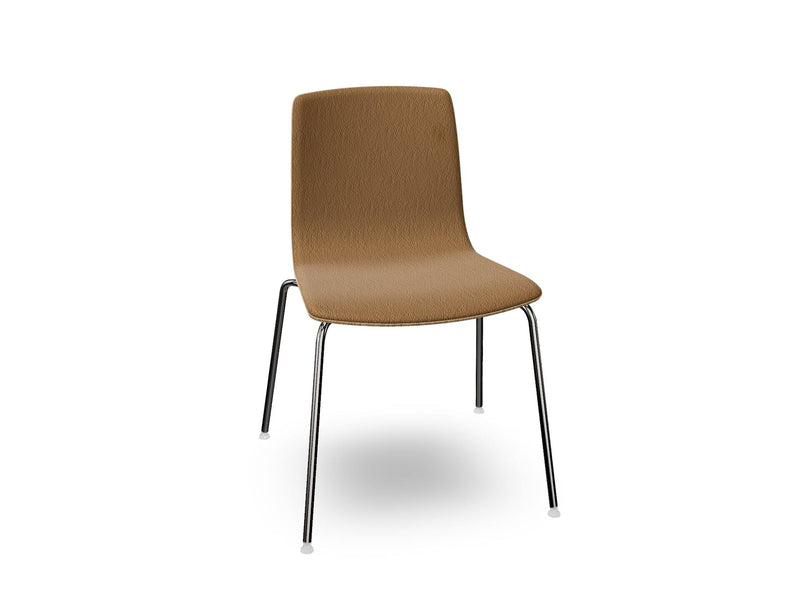 Aava 02 Wood Shell Chair With 4 Leg Base Chairs Arper 