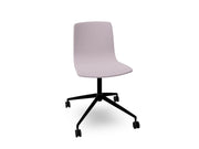 Aava 02 Fixed Trestle Base Chair With Fully Upholstered Chairs Arper 