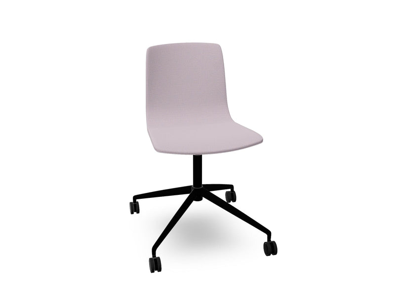 Aava 02 Fixed Trestle Base Chair With Fully Upholstered Chairs Arper 