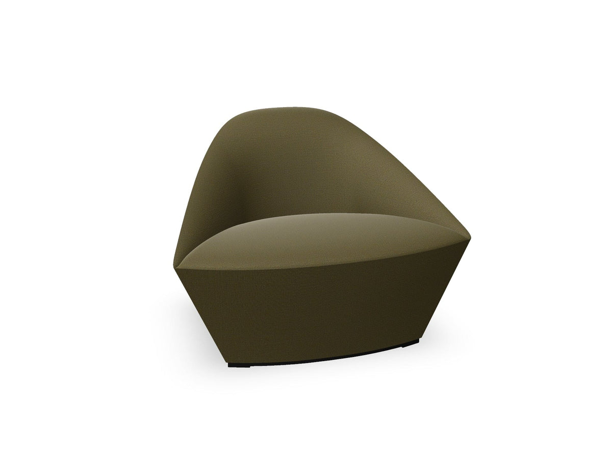 Colina Fully Upholstered Medium Lounge Chair lounge chair Arper 