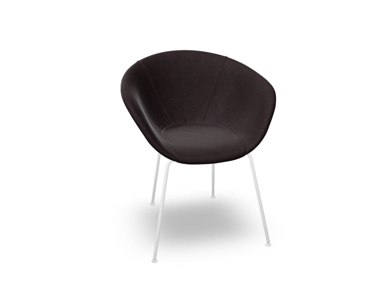 Duna 02 Four Leg Chair Fully Upholstered Chairs Arper 