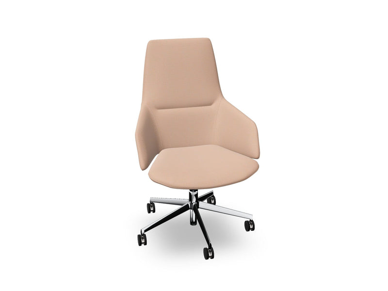 Aston Office Five Way Star Base Armchair Office Chair Arper 