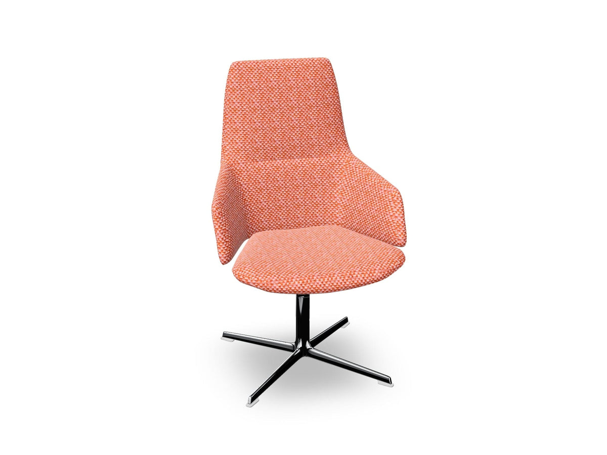 Aston Office Five Way Star Base Armchair Office Chair Arper 