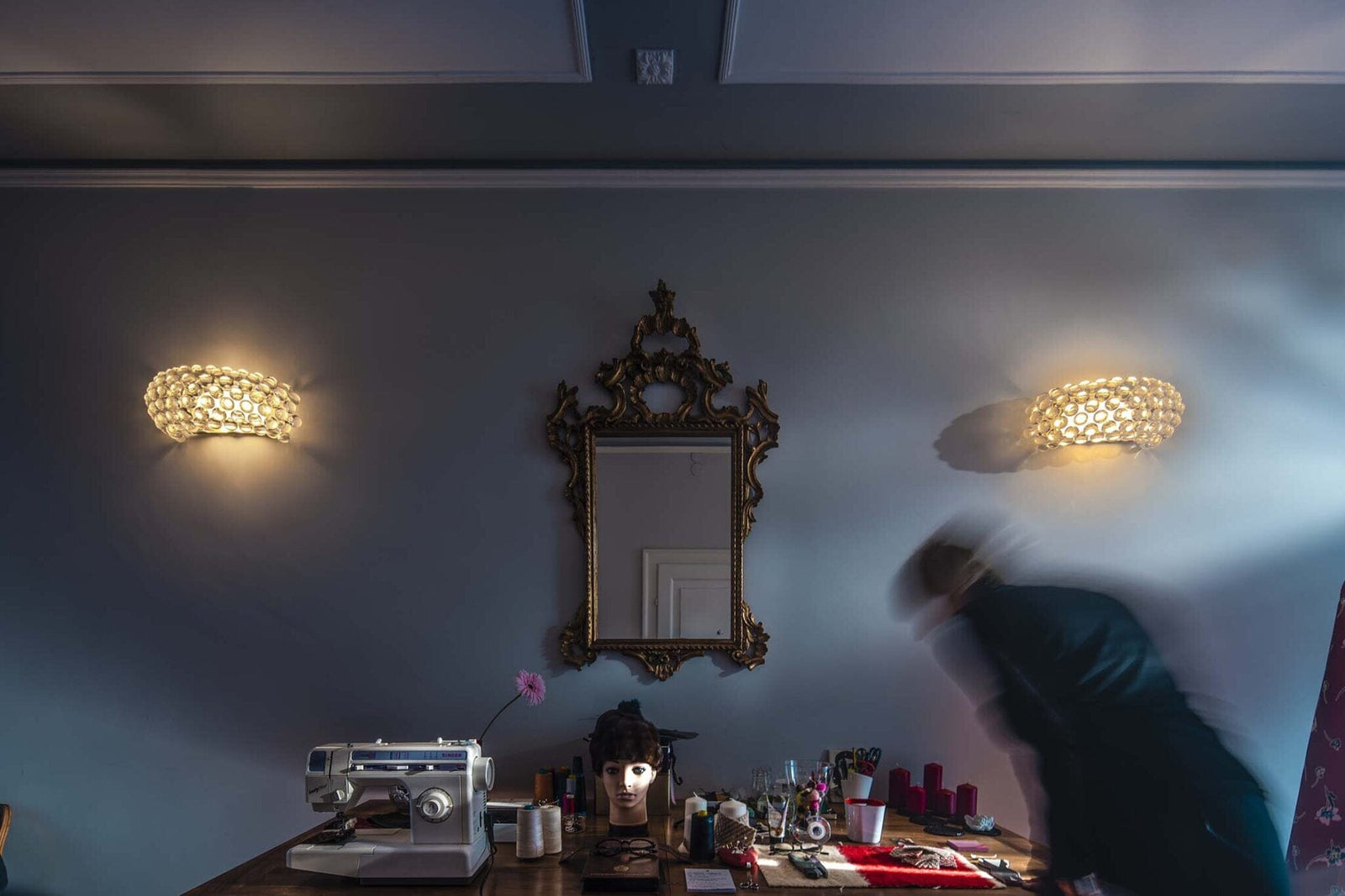 Caboche Plus Wall Lamp wall / ceiling lamps Foscarini 