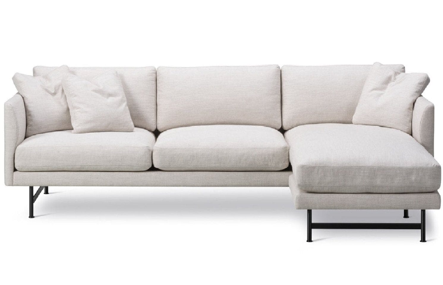 Calmo 80 Three Seater Sofa with Chaise Sofas Fredericia 