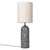 Gravity Floor Lamp - XL High Floor Lamps Gubi Canvas Shade Grey Marble 