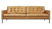 Towne Sofa Sofa Gus Modern Canyon Whiskey Leather 