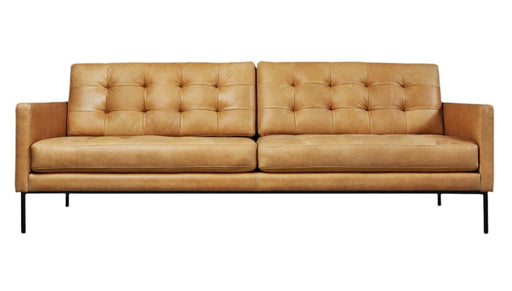 Towne Sofa Sofa Gus Modern Canyon Whiskey Leather 