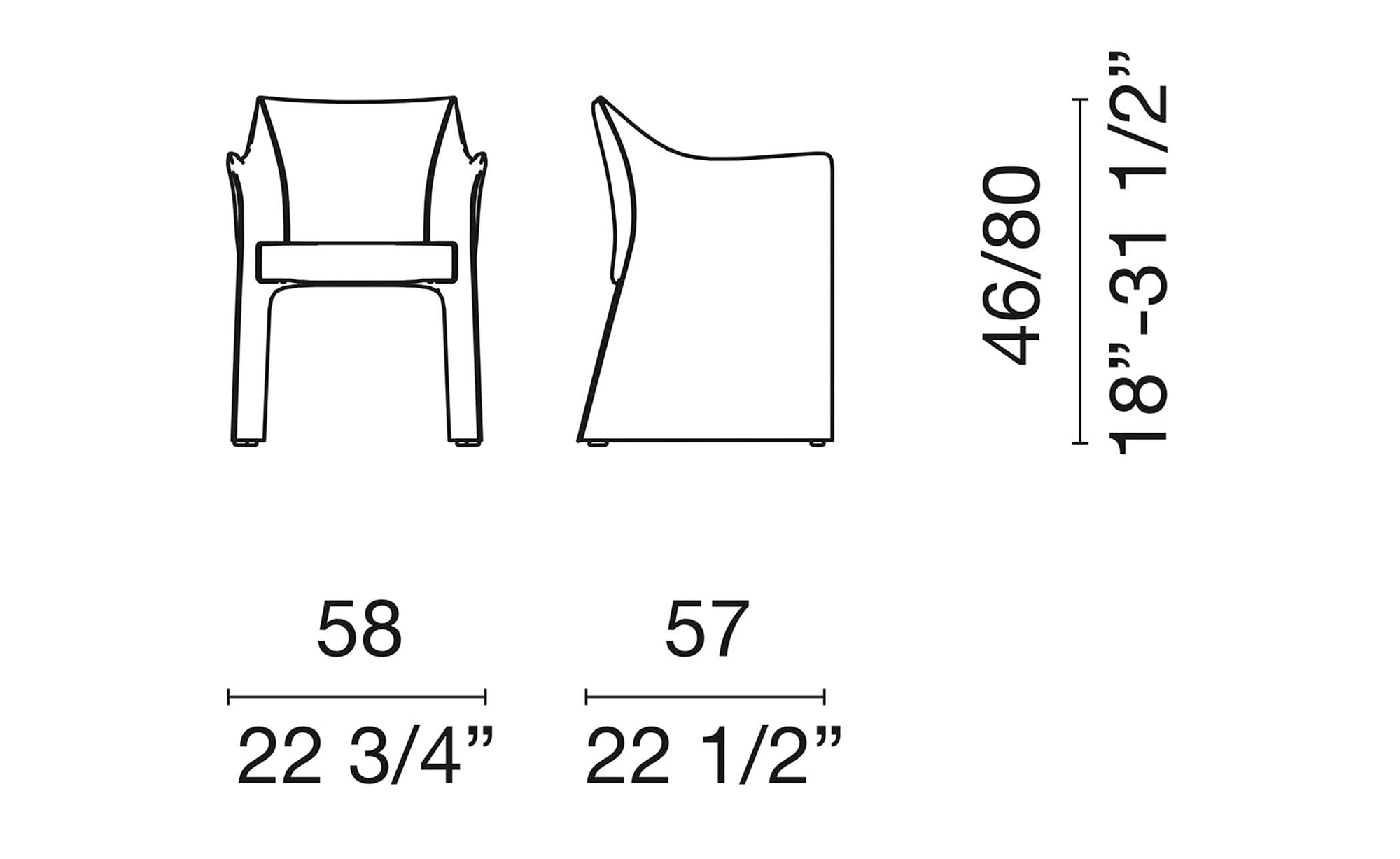 Cap Chair 2 Chair Cappellini 