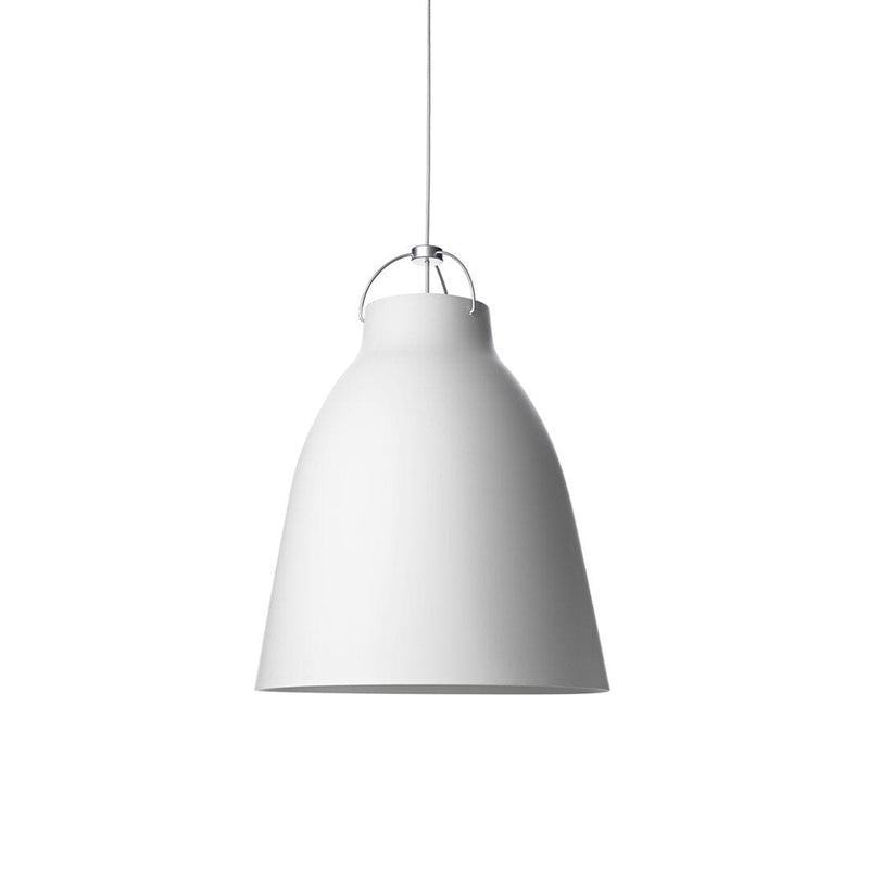 Caravaggio Matte Suspension Lamp hanging lamps Fritz Hansen Small (P1) White 