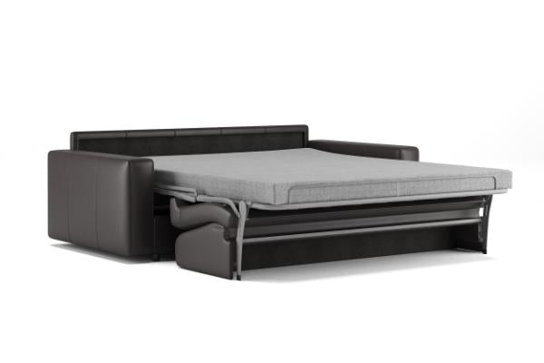Carnell Leather Sleeper Sofa