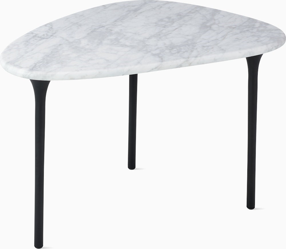 Cyclade Table Coffee Tables herman miller Mid Without Bowl Carrara marble