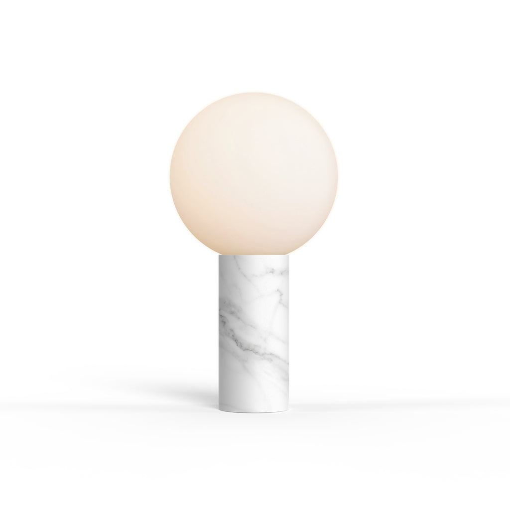 Pilar Table Lamp Table Lamps Pablo Carrara White 