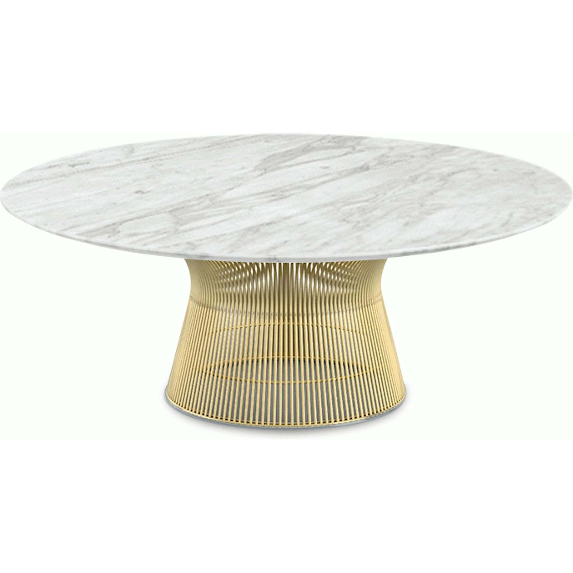 Platner Coffee Table - 42" in Gold