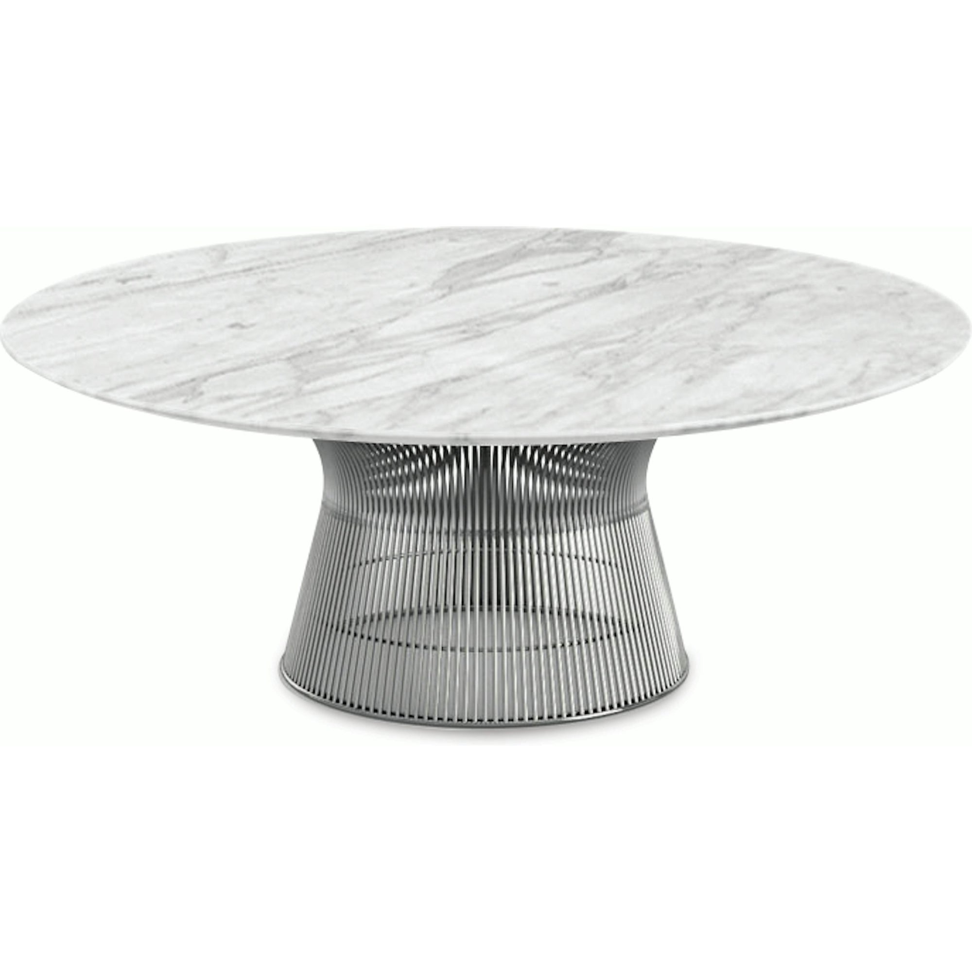 Platner Nickel 42" Coffee Table