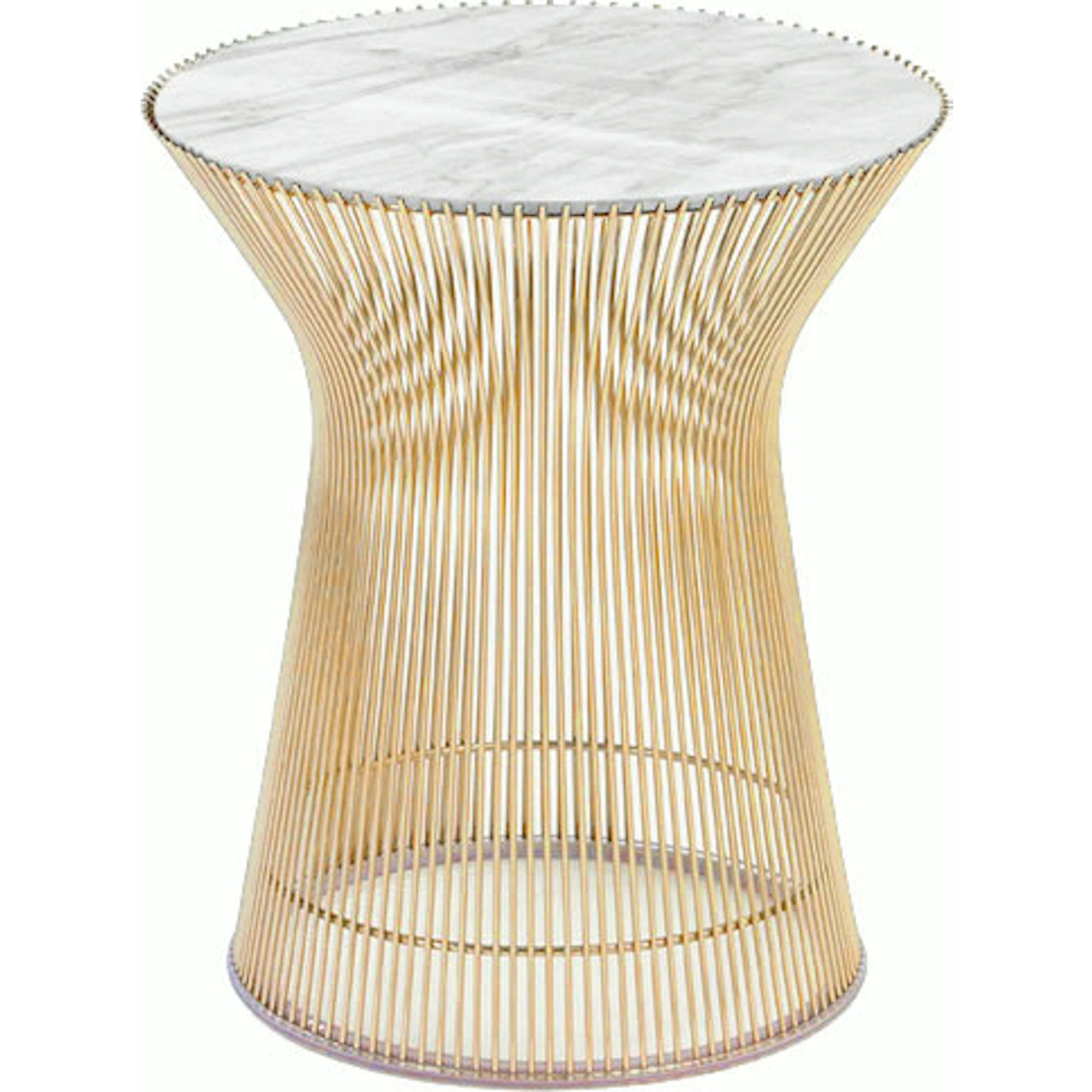 Platner Side Table - Gold