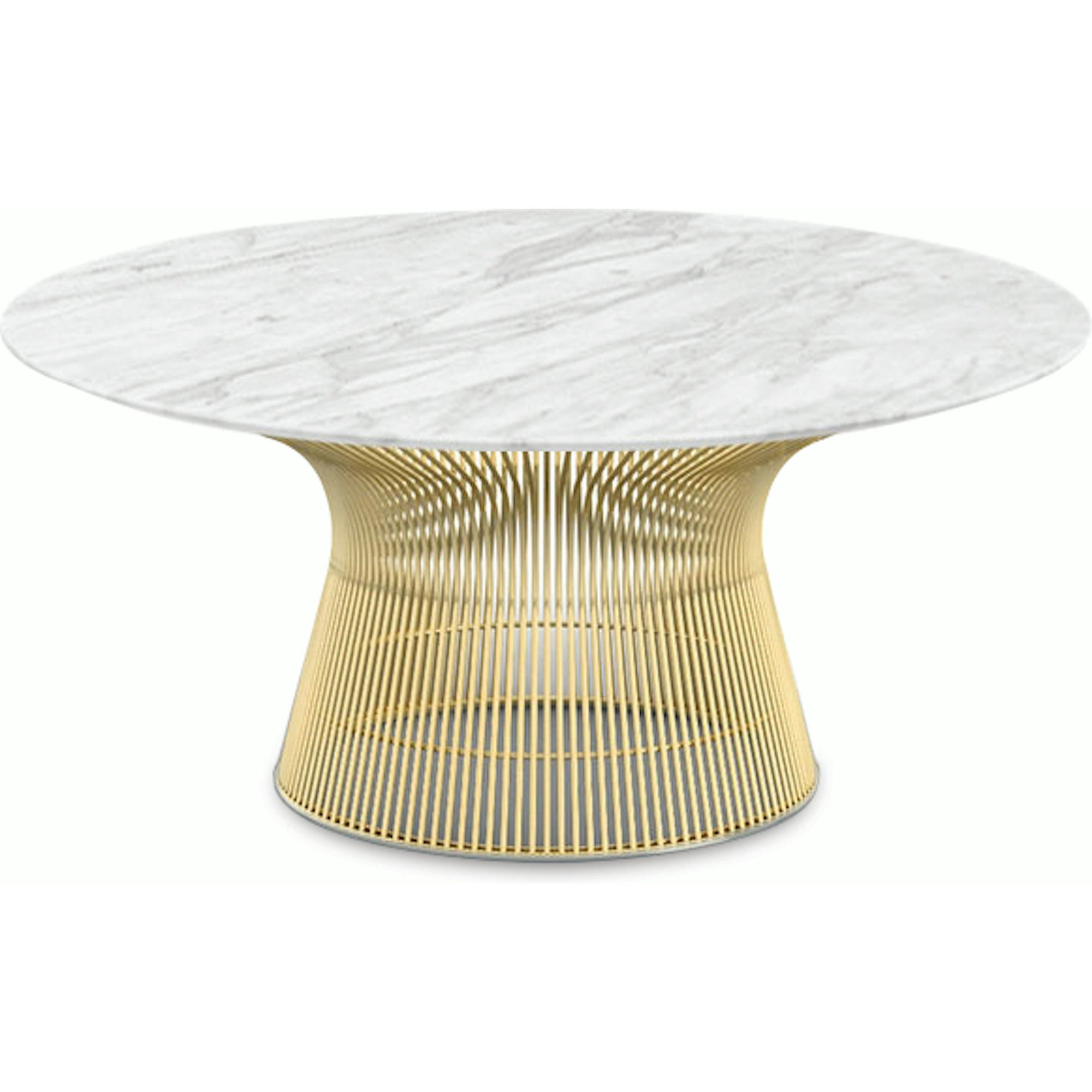 Platner Coffee Table - 36" in Gold