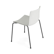 Catifa 46 Four Leg Polypropylene with Front-Face Upholstery Side/Dining Arper 