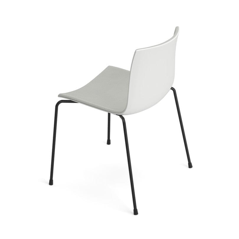 Catifa 46 Four Leg Polypropylene with Front-Face Upholstery Side/Dining Arper 
