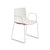 Catifa 46 Polypropylene Bi-Color Sled Base Chair Side/Dining Arper 