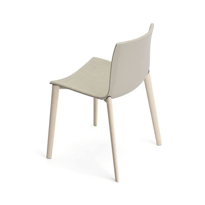 Catifa 46 Wood Four Leg Polypropylene With Front-Face Upholstery Side/Dining Arper 