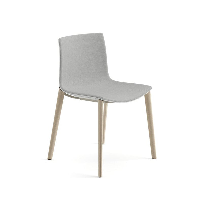 Catifa 46 Wood Four Leg Polypropylene With Front-Face Upholstery Side/Dining Arper 