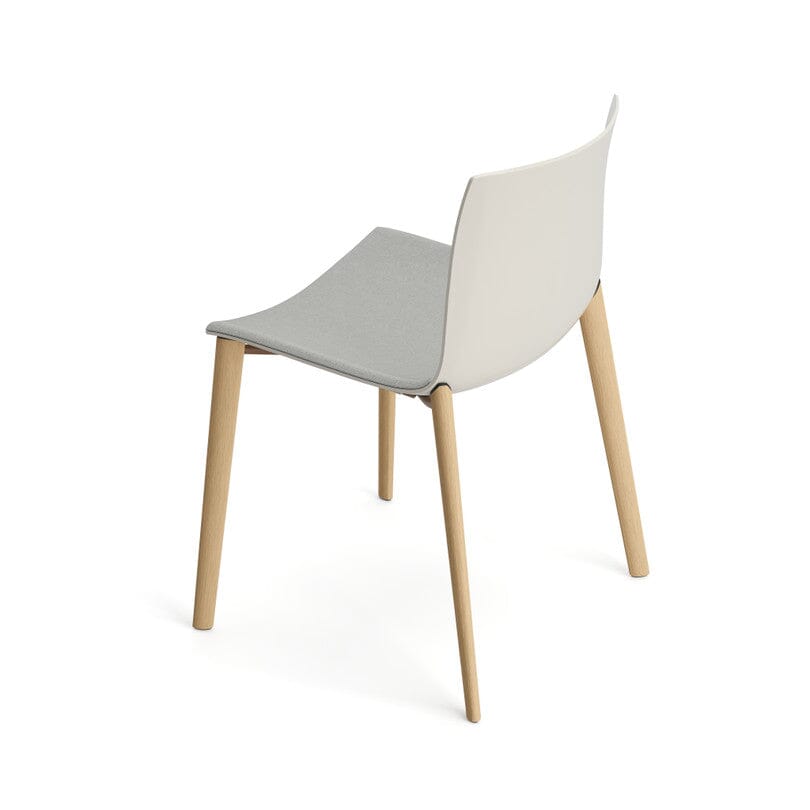 Catifa 46 Wood Four Leg Polypropylene With Seat Upholstery Side/Dining Arper 