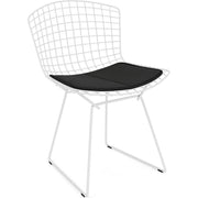 Bertoia Side Chair with Seat Pad Side/Dining Knoll 