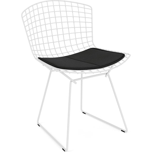 Bertoia Side Chair with Seat Pad Side/Dining Knoll 