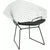 Bertoia Two-Tone Diamond Chair with Seat Cushion