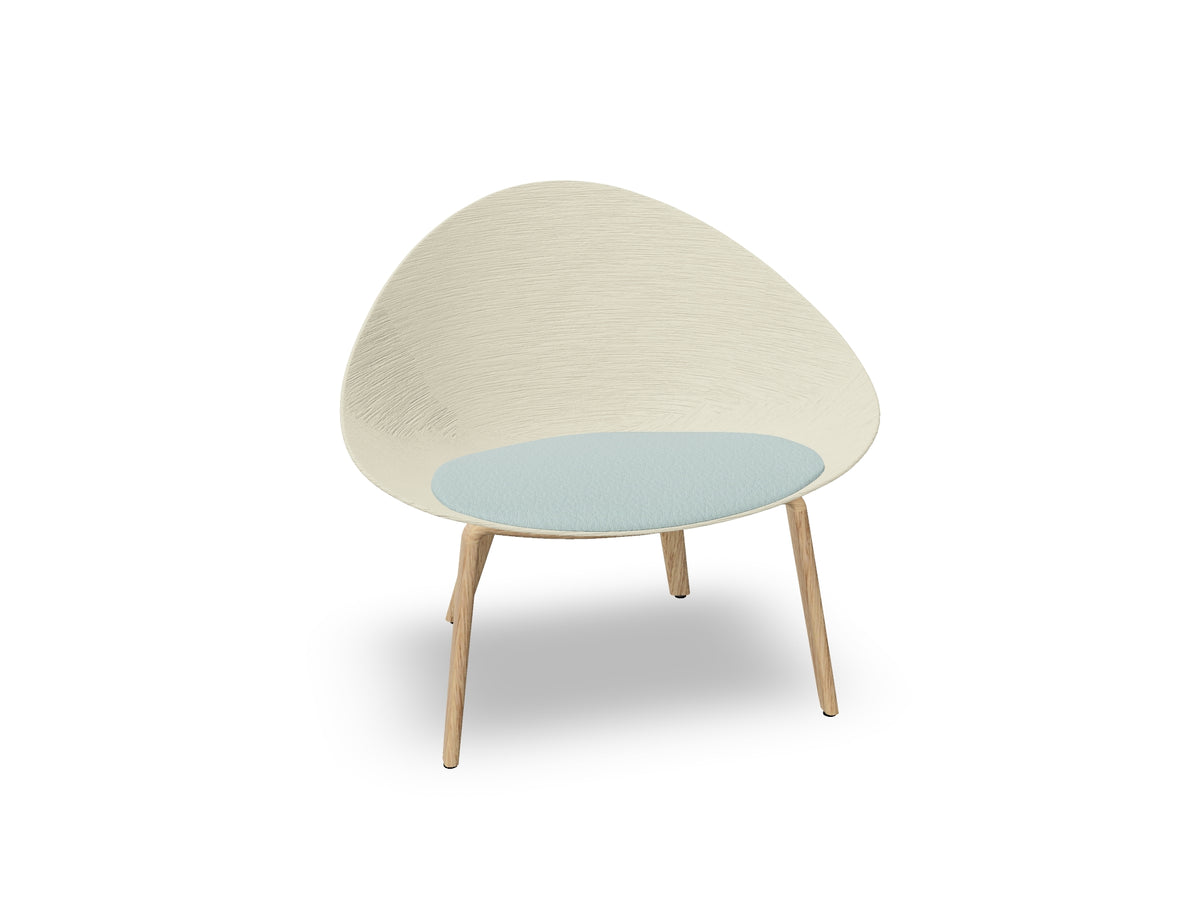 Adell 4 Leg Wood Lounge Chair