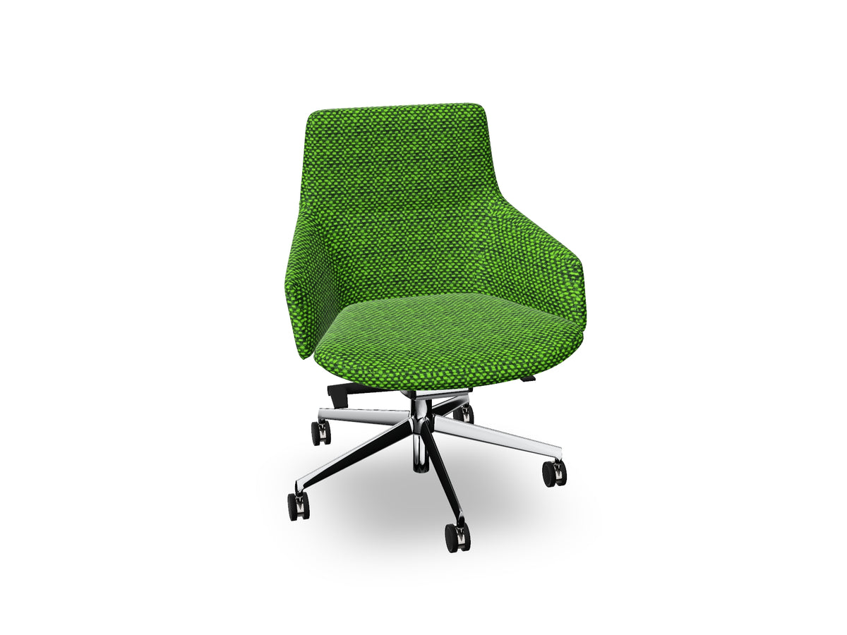 Aston Conference Syncro Five Way Star Base Armchair