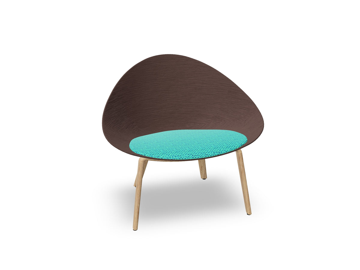 Adell 4 Leg Wood Lounge Chair