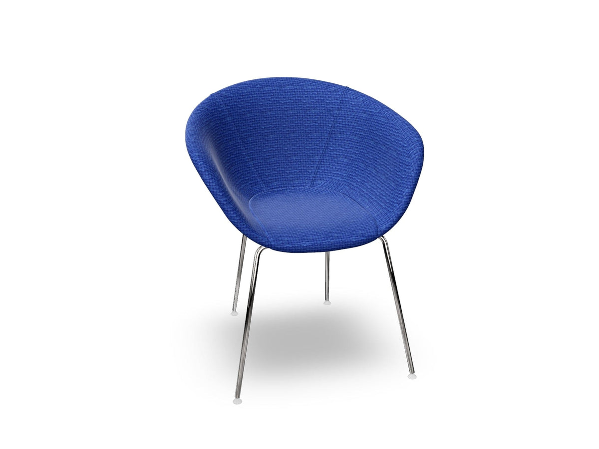 Duna 02 Four Leg Chair Fully Upholstered Chairs Arper 