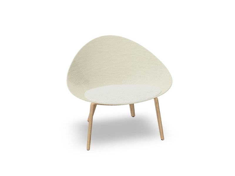 Adell 4 Leg Wood Lounge Chair lounge chair Arper 