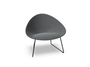 Adell Sled Base Lounge Chair With Fully Upholstered lounge chair Arper 
